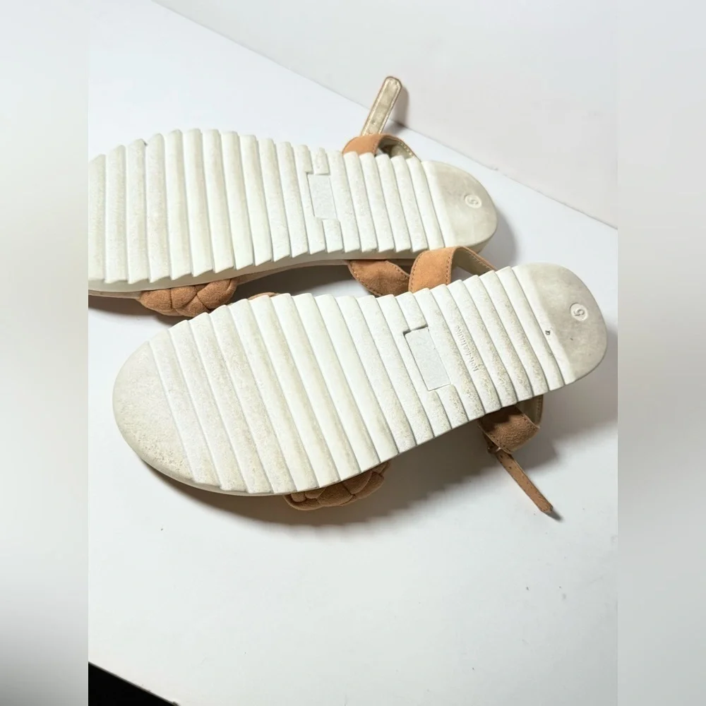 Cat & Jack Braided Camel Sandals